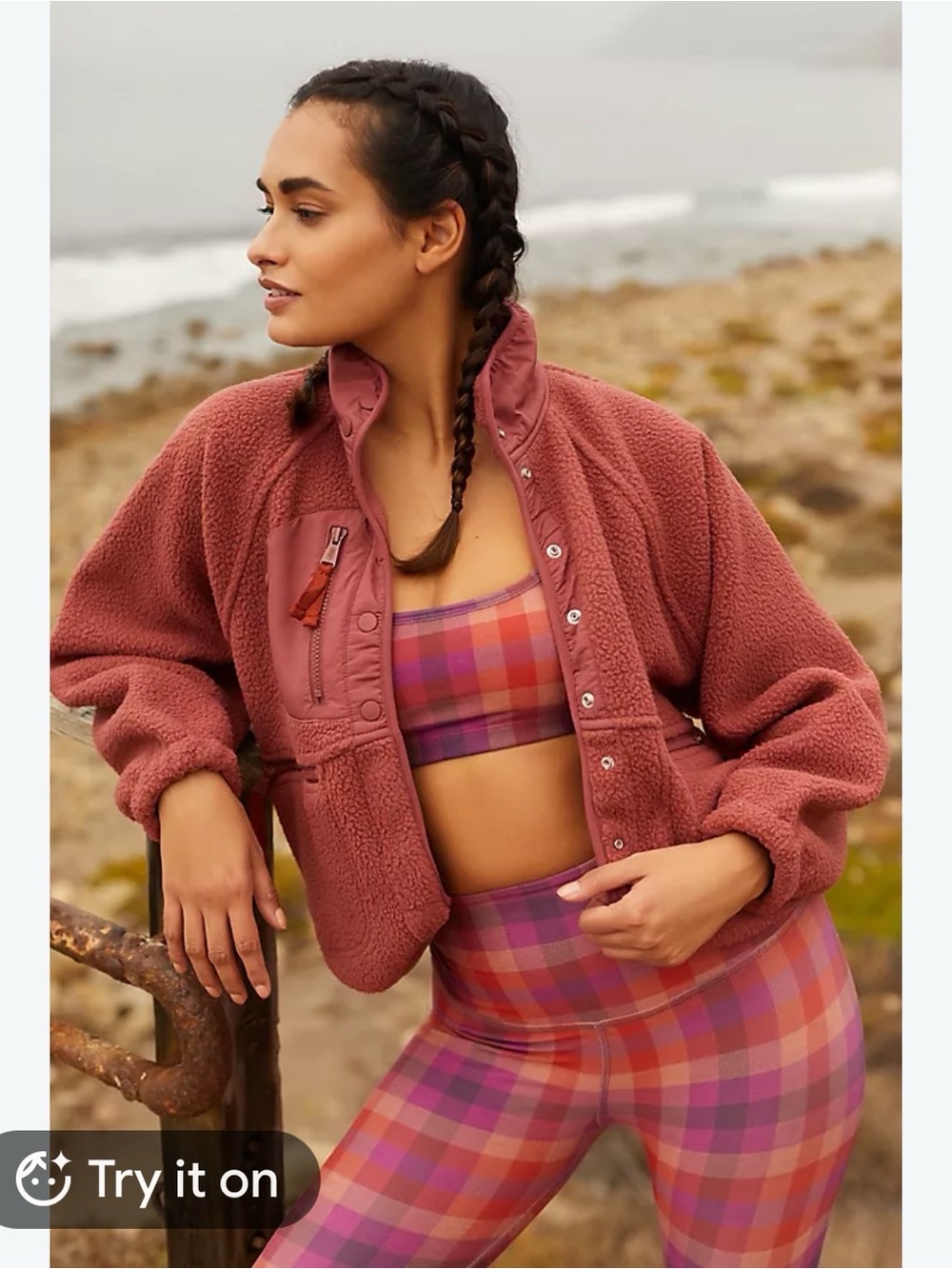 Free People Movement Hit the Slopes Jacket
Size medium